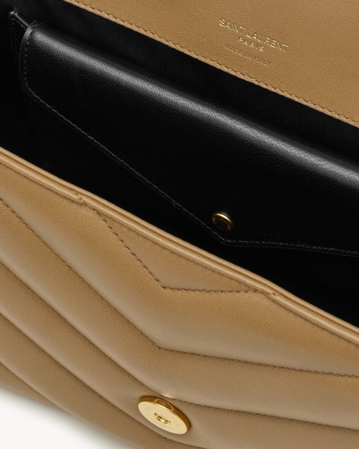 Saint Laurent Loulou Medium In Matelassé Lambskin