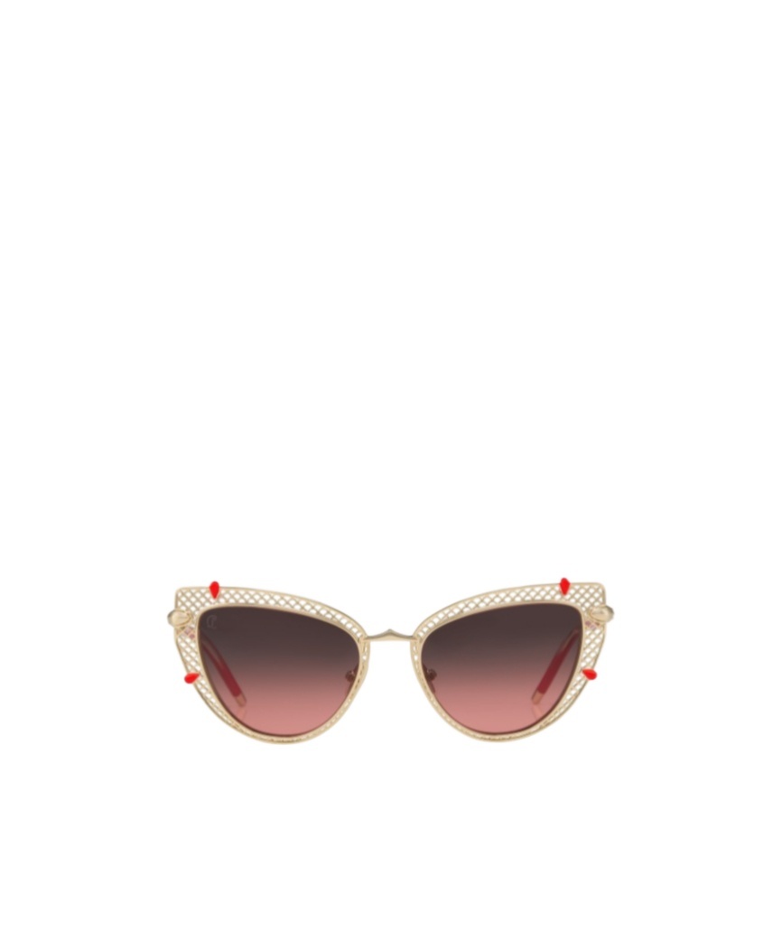 Christian Louboutin Cat Eye Sunglasses In Multi