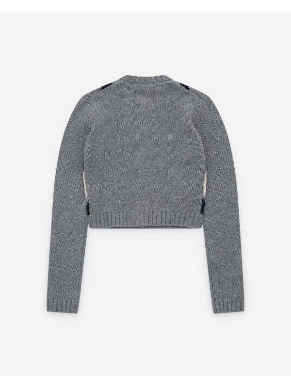 Prada Long-sleeved Sweater In Black