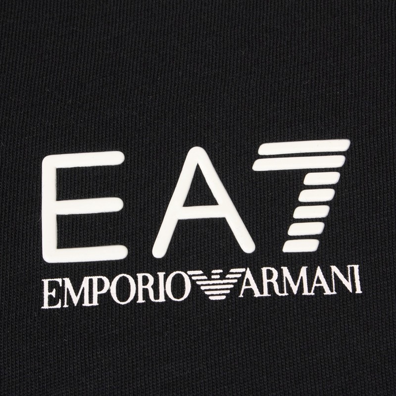 EA7 ROUND-NECKED LOGO T-SHIRT