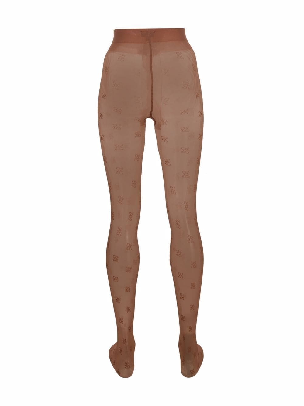 Fendi Ff Karligraphy-embroidered Tights