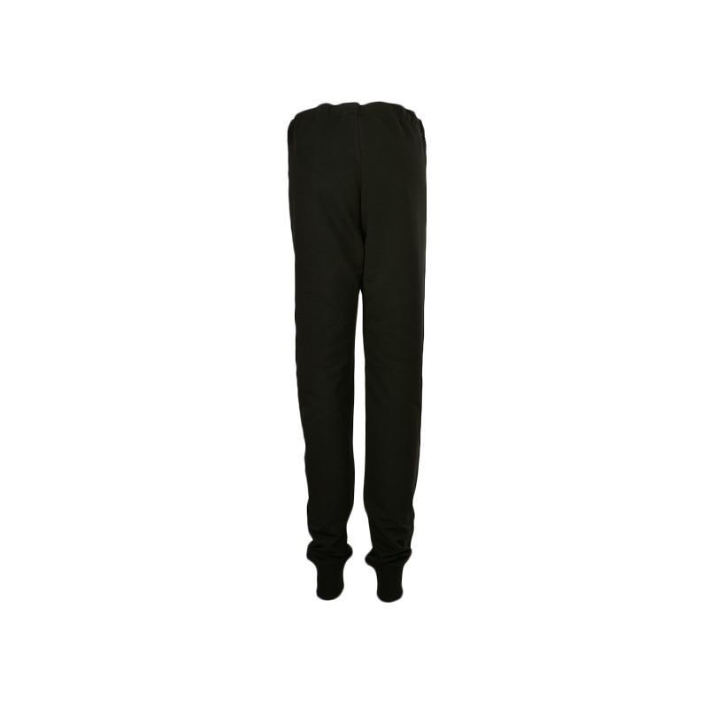 Moschino Logo Lace Up Sweatpants In Black