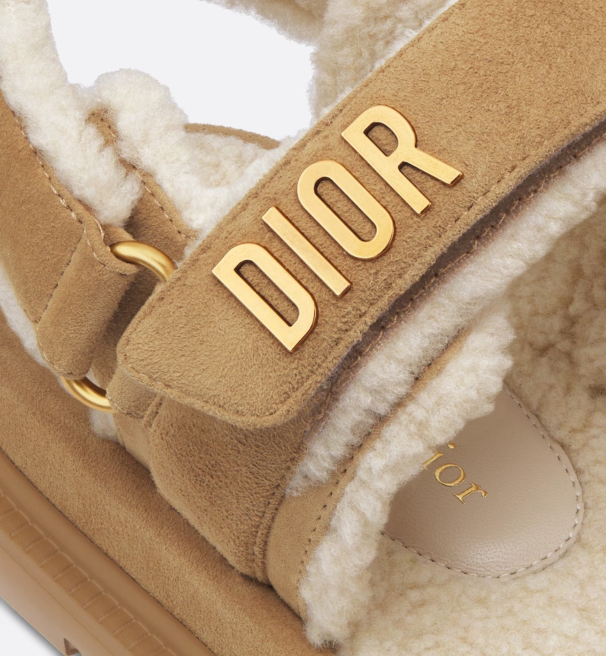 Dior Christian Act Open Toe Sandals In Green