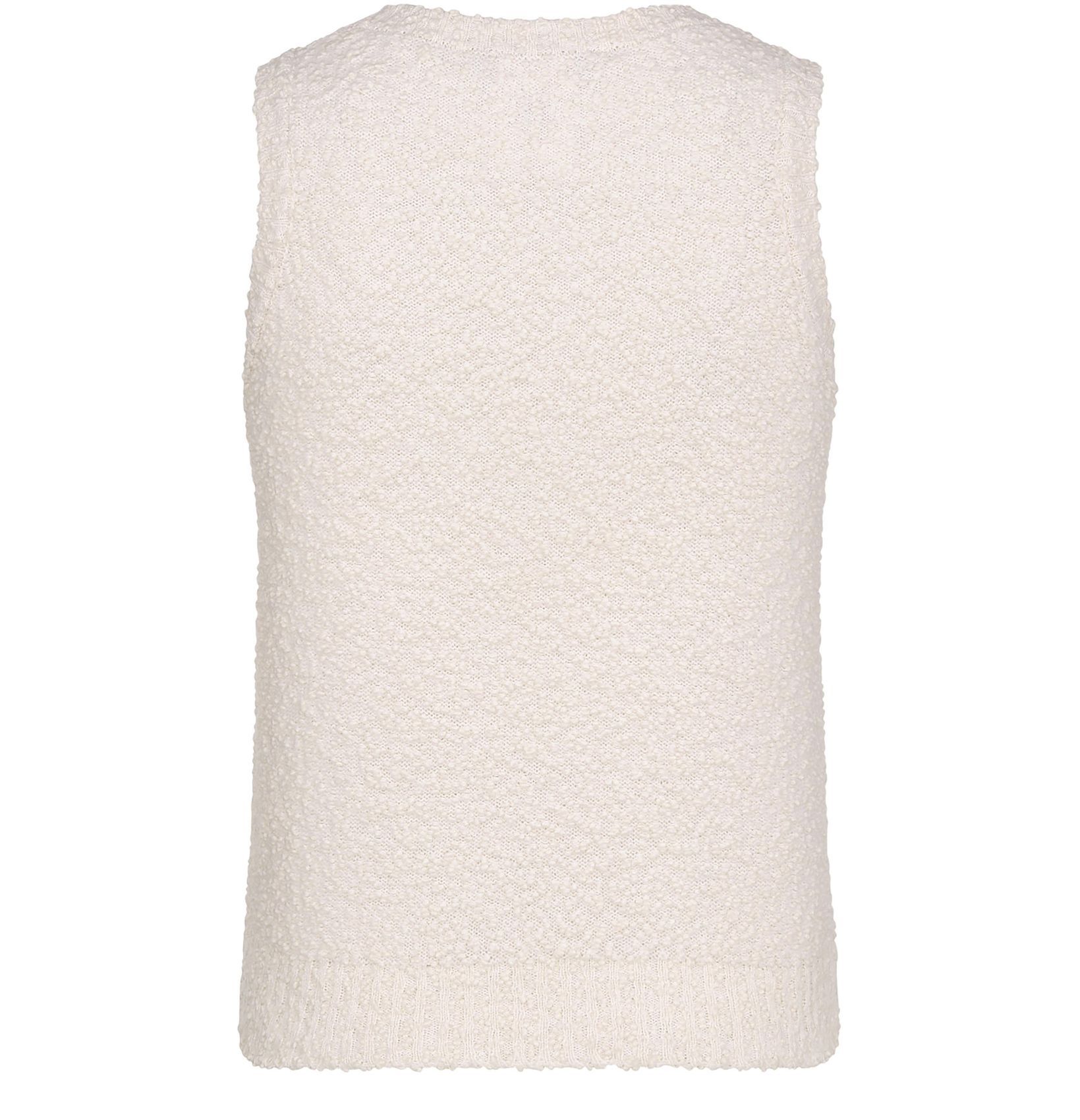 Shop Dior Two-piece Combination Sweater In Off-white