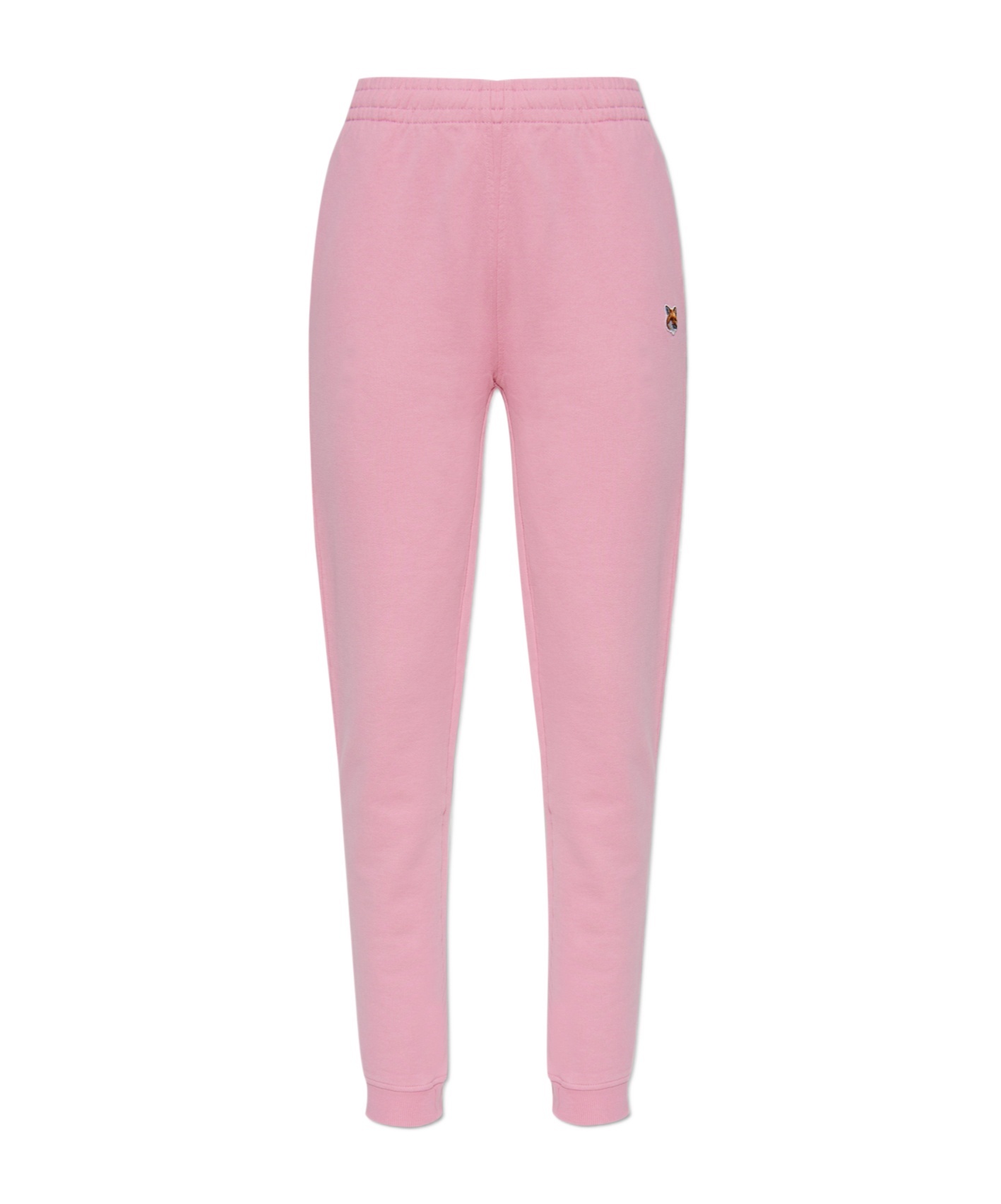 Shop Maison Kitsuné Elastic Waist Sweatpants In Pink