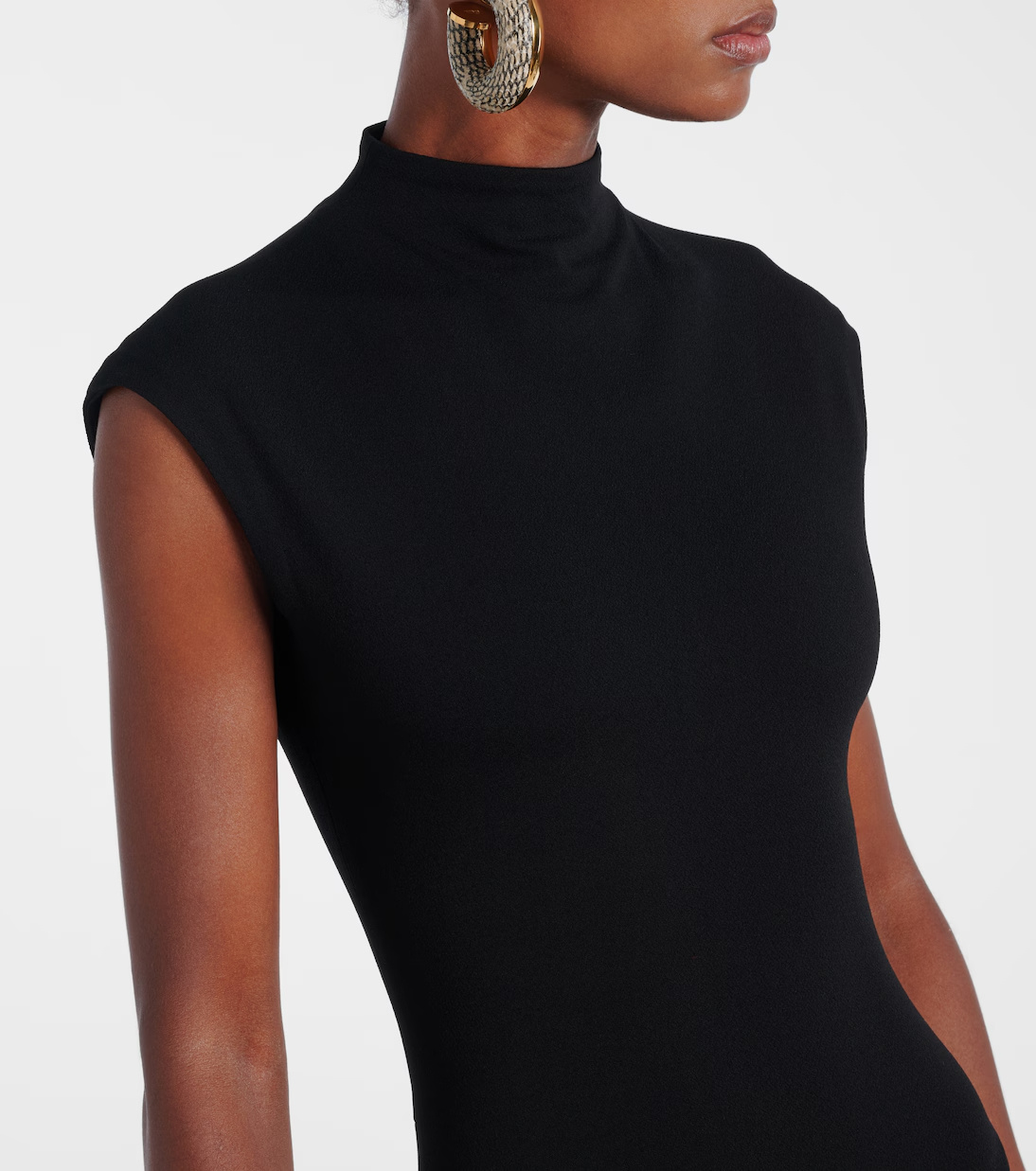 Jacquemus Women Black Long Alba Dress In Black