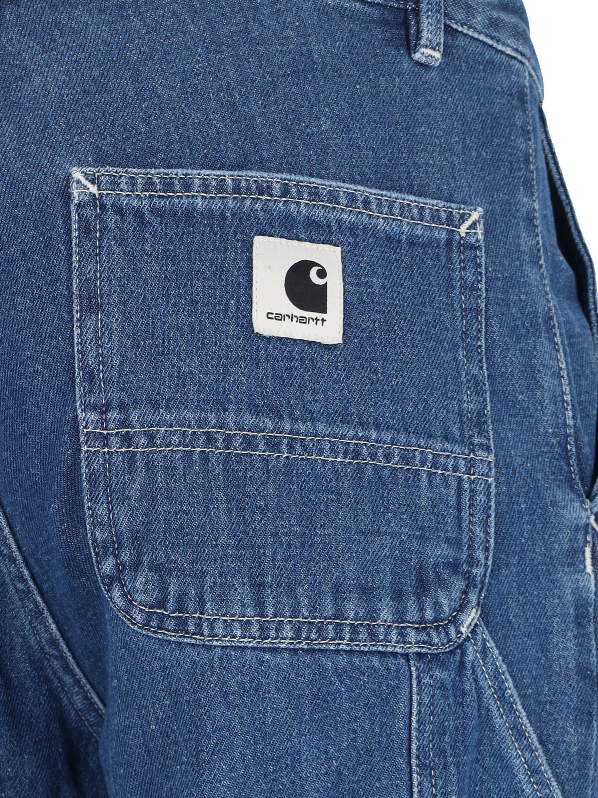 Carhartt Pierce Straight-leg Organic Cotton Jeans In Blue
