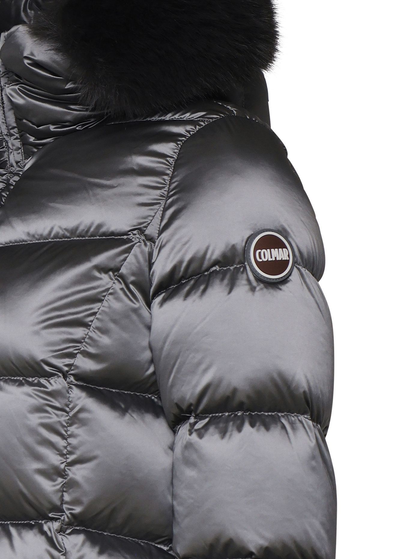 Colmar Originals Long-sleeved Down Jacket In Gray
