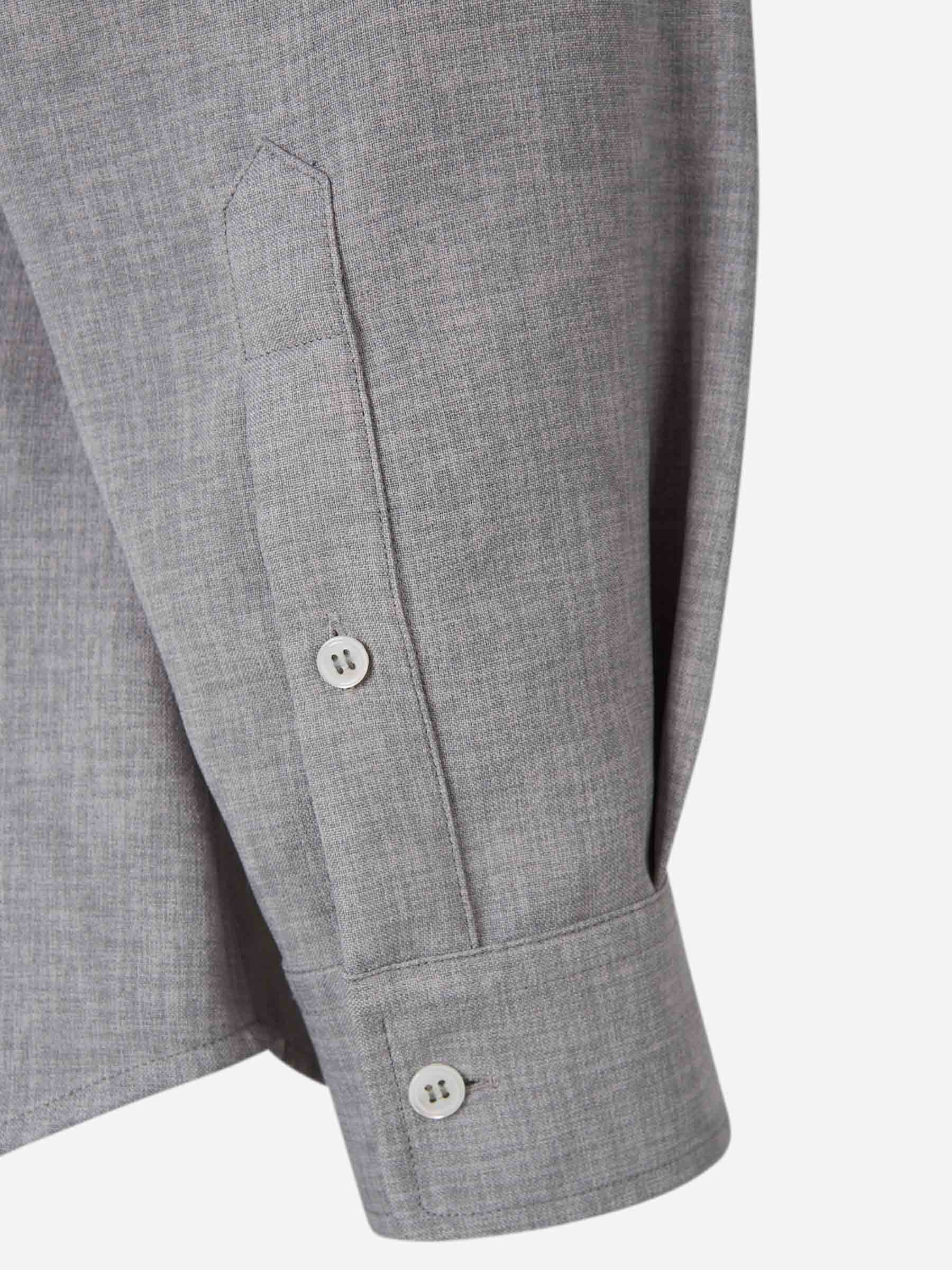 Darkpark 'anne' Shirt Chest Pocket Detail In Gray
