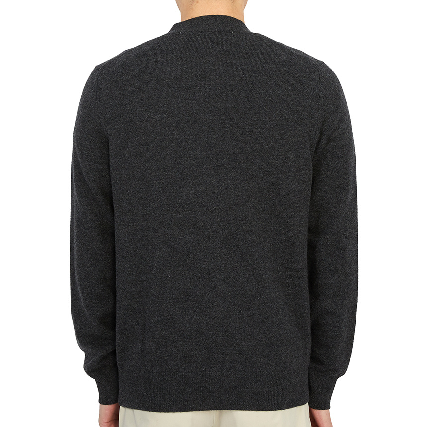 Comme Des Garçons Play Heart Patch Cardigan In Black