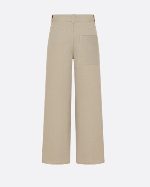 Dior Belt Loop Pants In Neutral