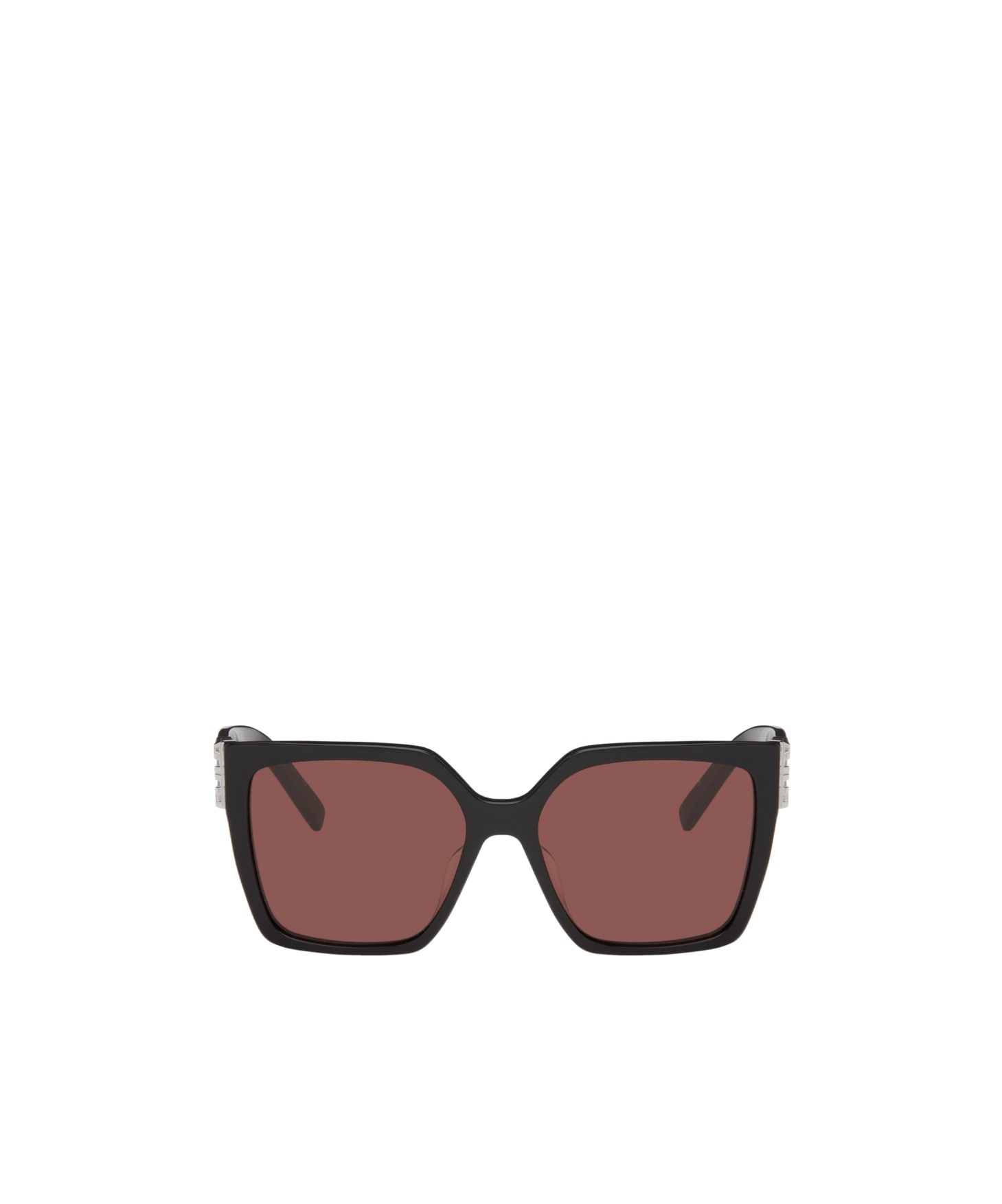 Givenchy Rectangular Sunglasses In Brown