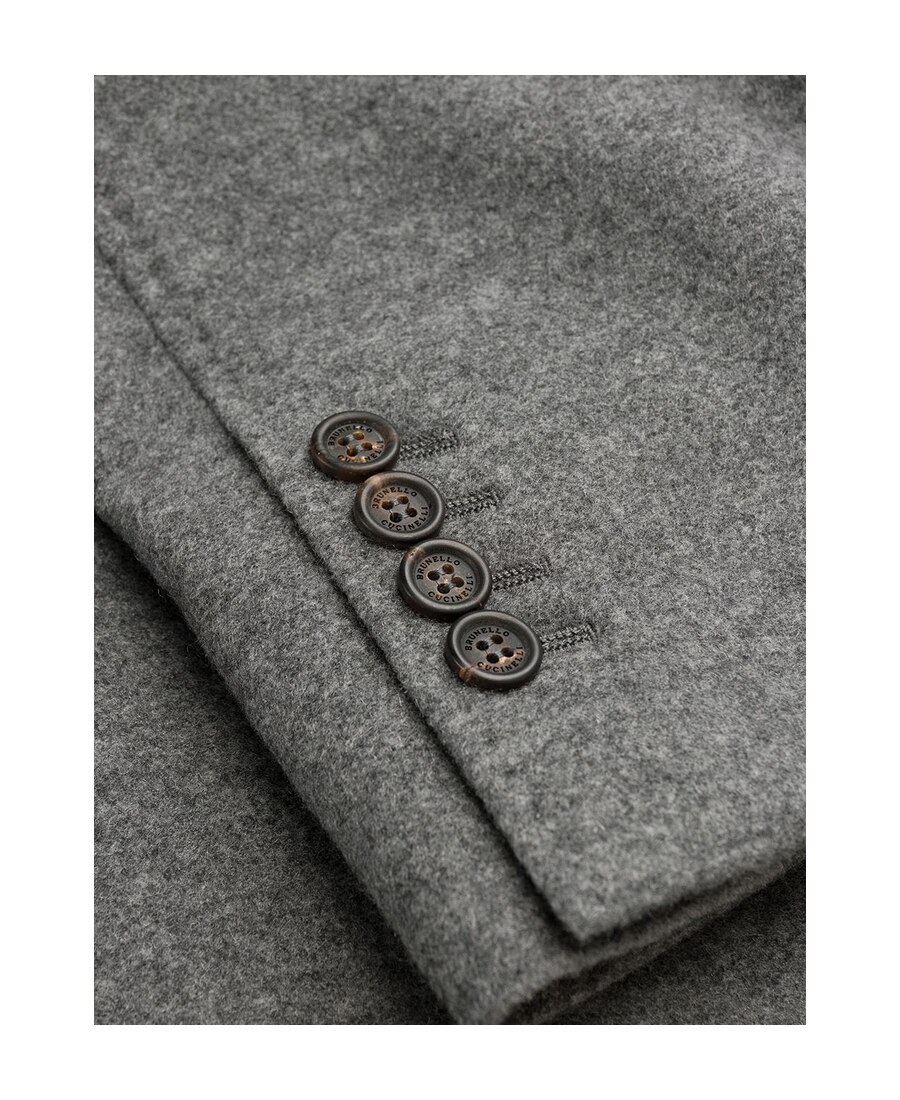 BRUNELLO CUCINELLI BOXY FIT BUTTON DOWN JACKET