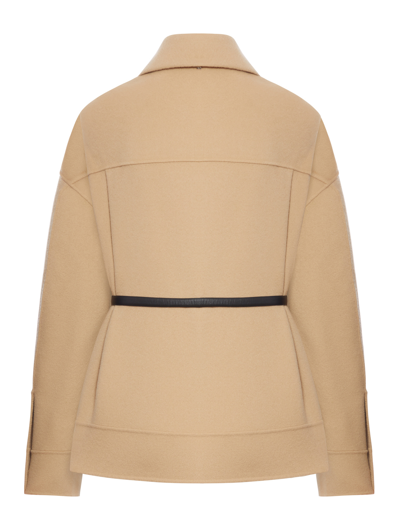Sportmax Lapel Long-sleeved Suit Jacket In Brown