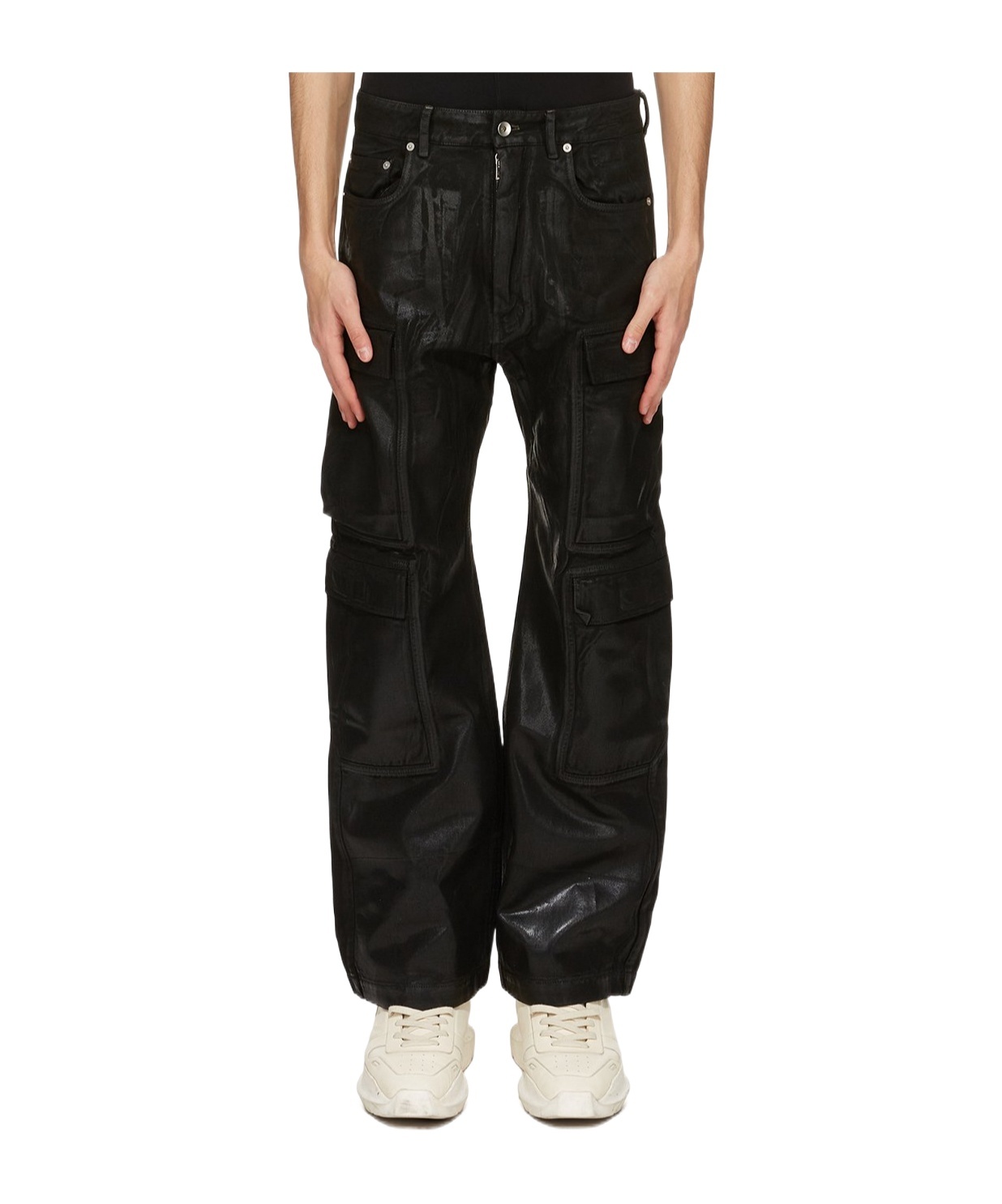Rick Owens Drkshdw Work Jeans In Black