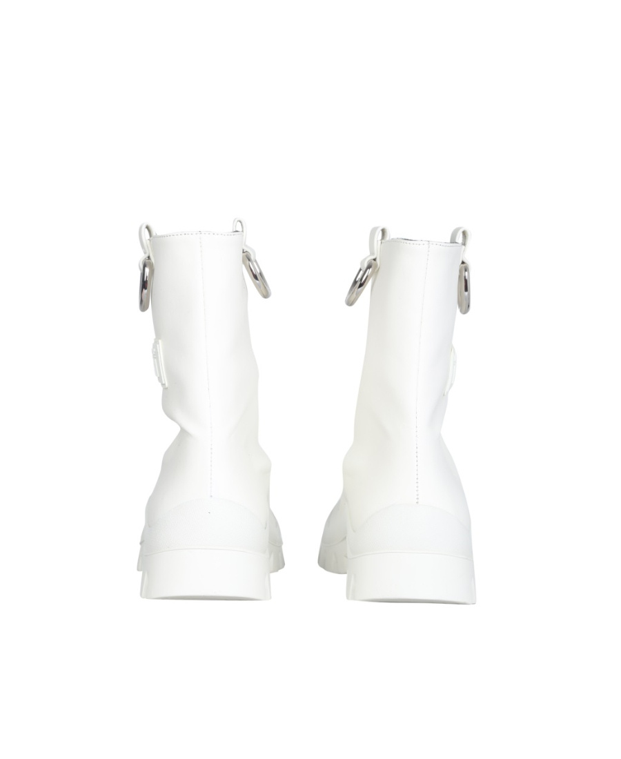 Msgm Rain Boots In White