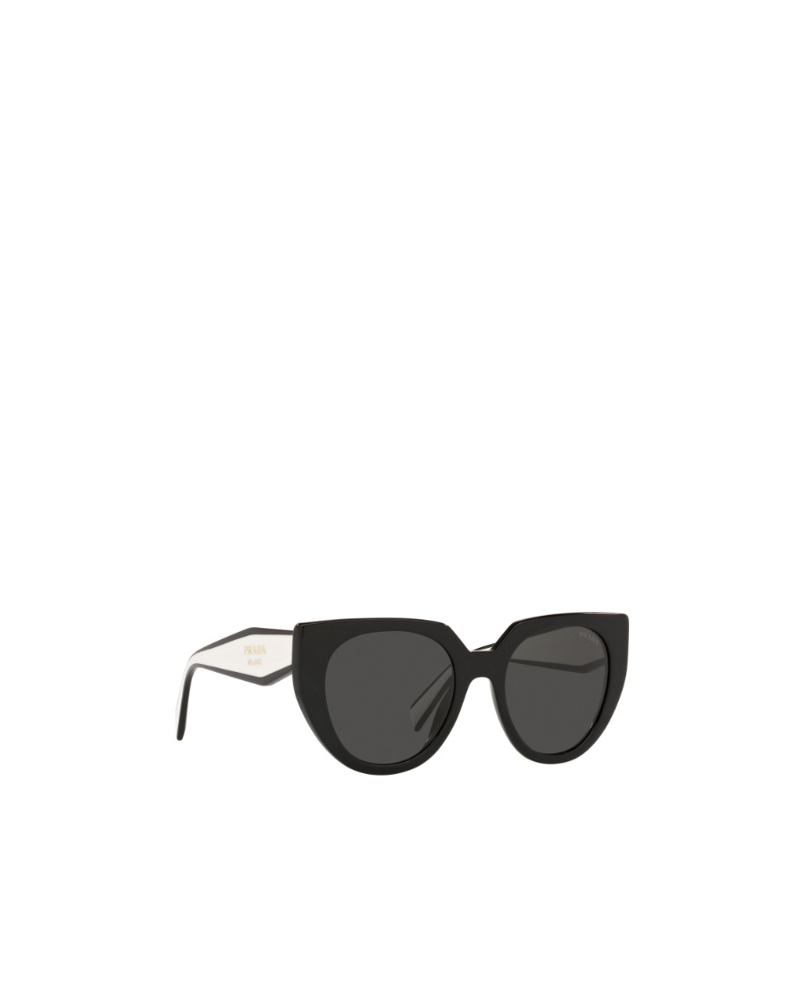 Prada Eyewear Cat-eye Sunglasses In Black