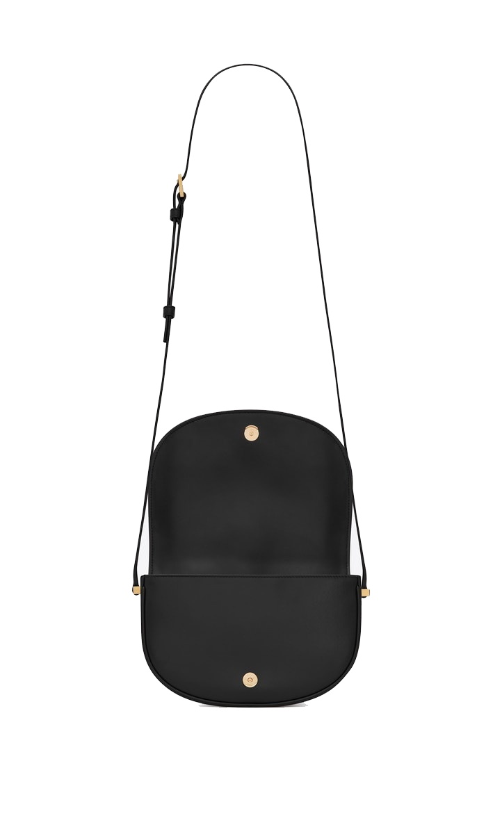 Saint Laurent Joan Quilted Shoulder Bag In White