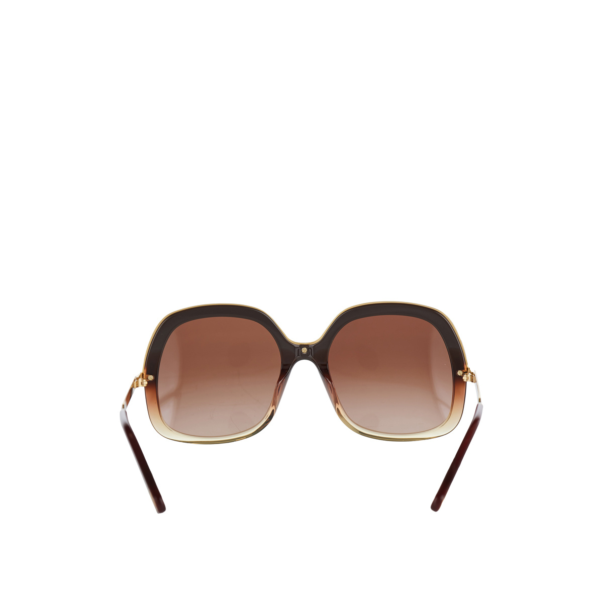 Chloé Chloe Brown Acetate Sunglasses In Brown