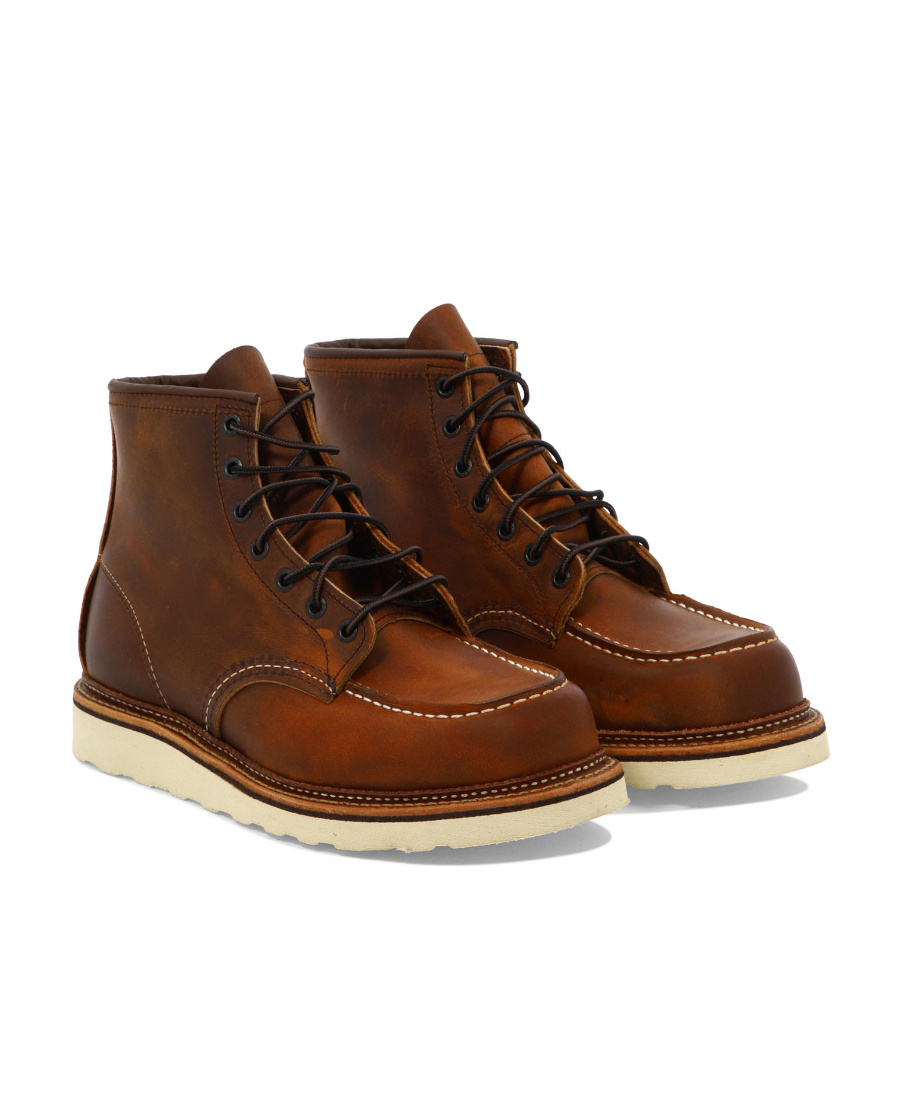 Shop Red Wing Shoes Logo Logo Short Boots In Brown