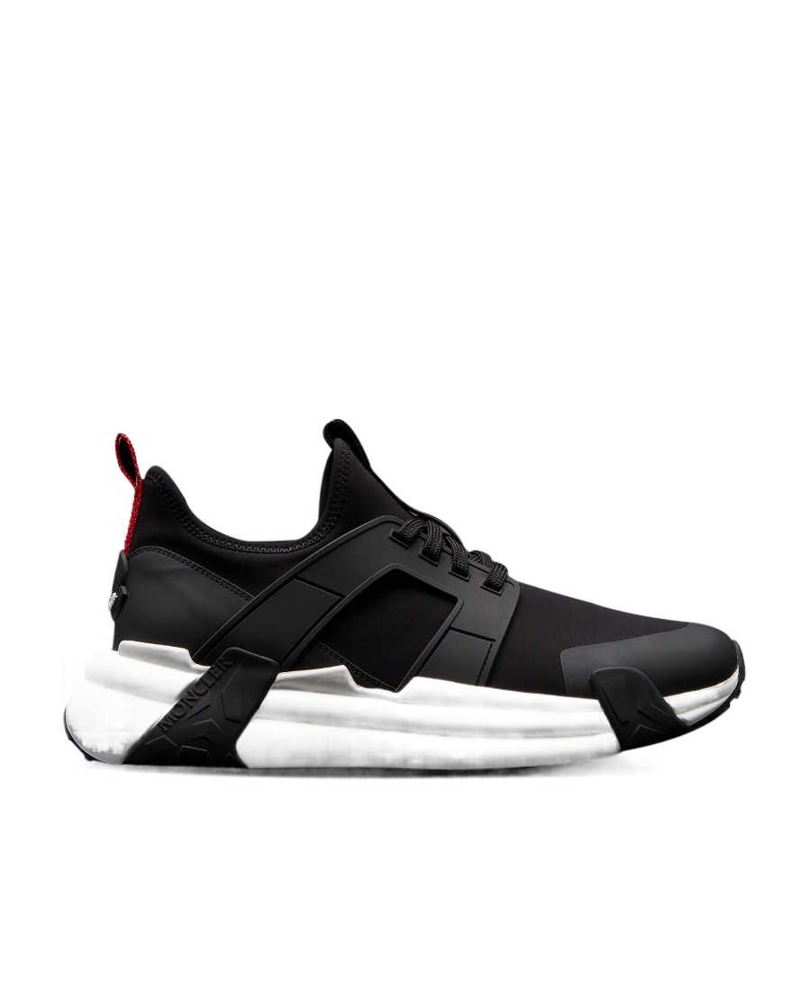 Moncler Lunarove Sneakers Black In Black