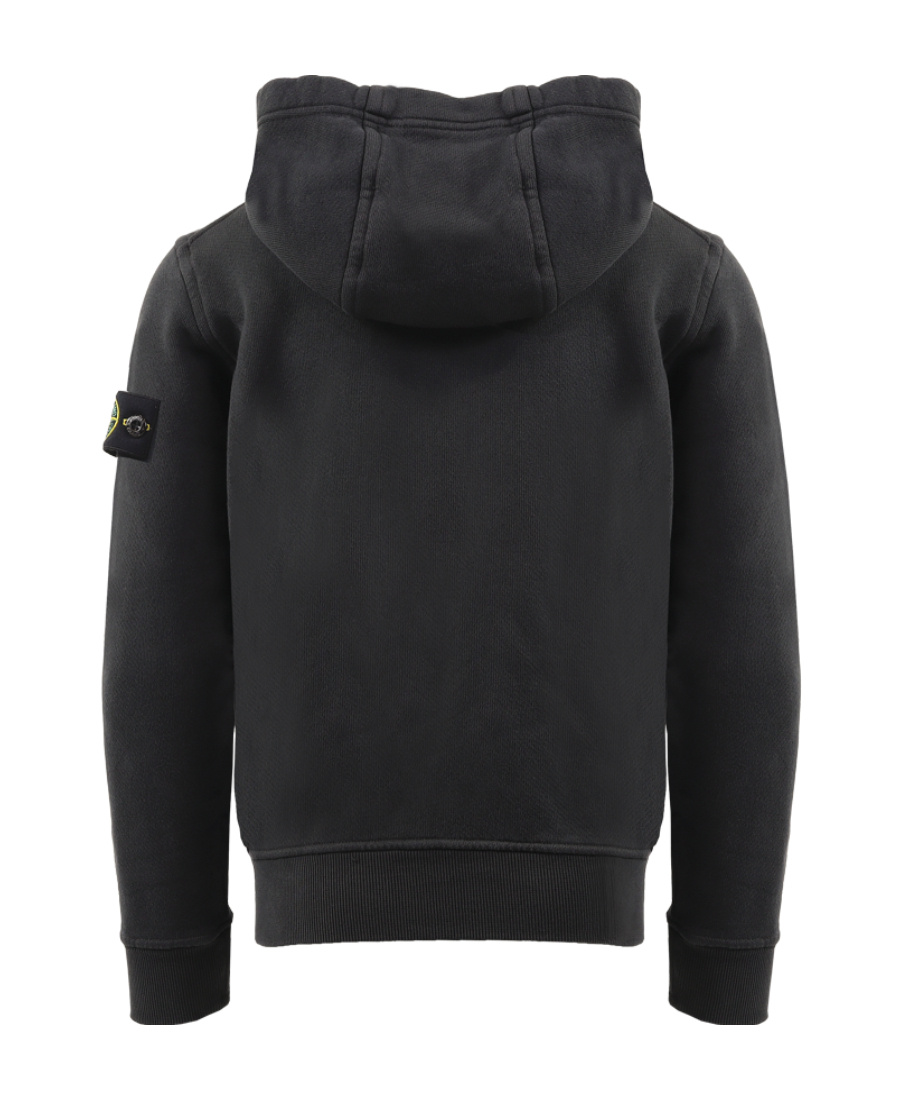 Stone Island Long-sleeved Sweater In Black