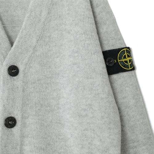 Stone Island Long-sleeved Sweater In Gray