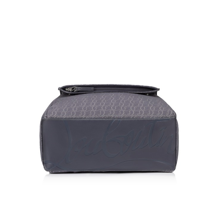 Christian Louboutin Pattern Backpack In Gray