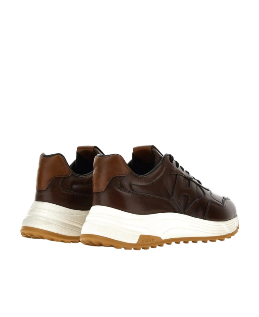 Hogan H383 Low-top Sneakers In Black