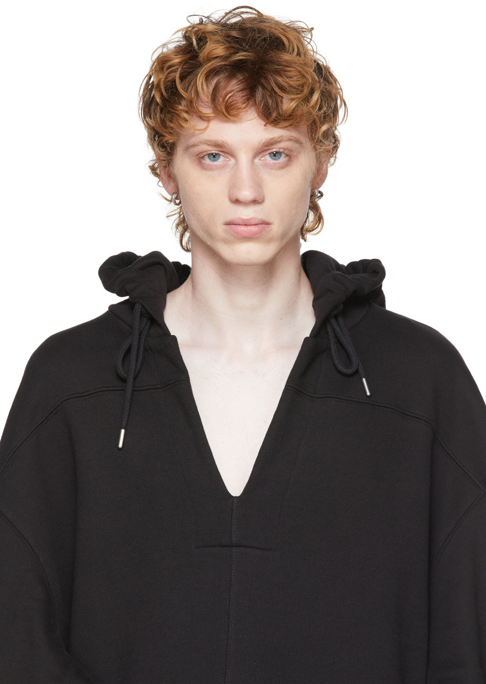 Emanuele Bicocchi Round Collar Earrings In Gray