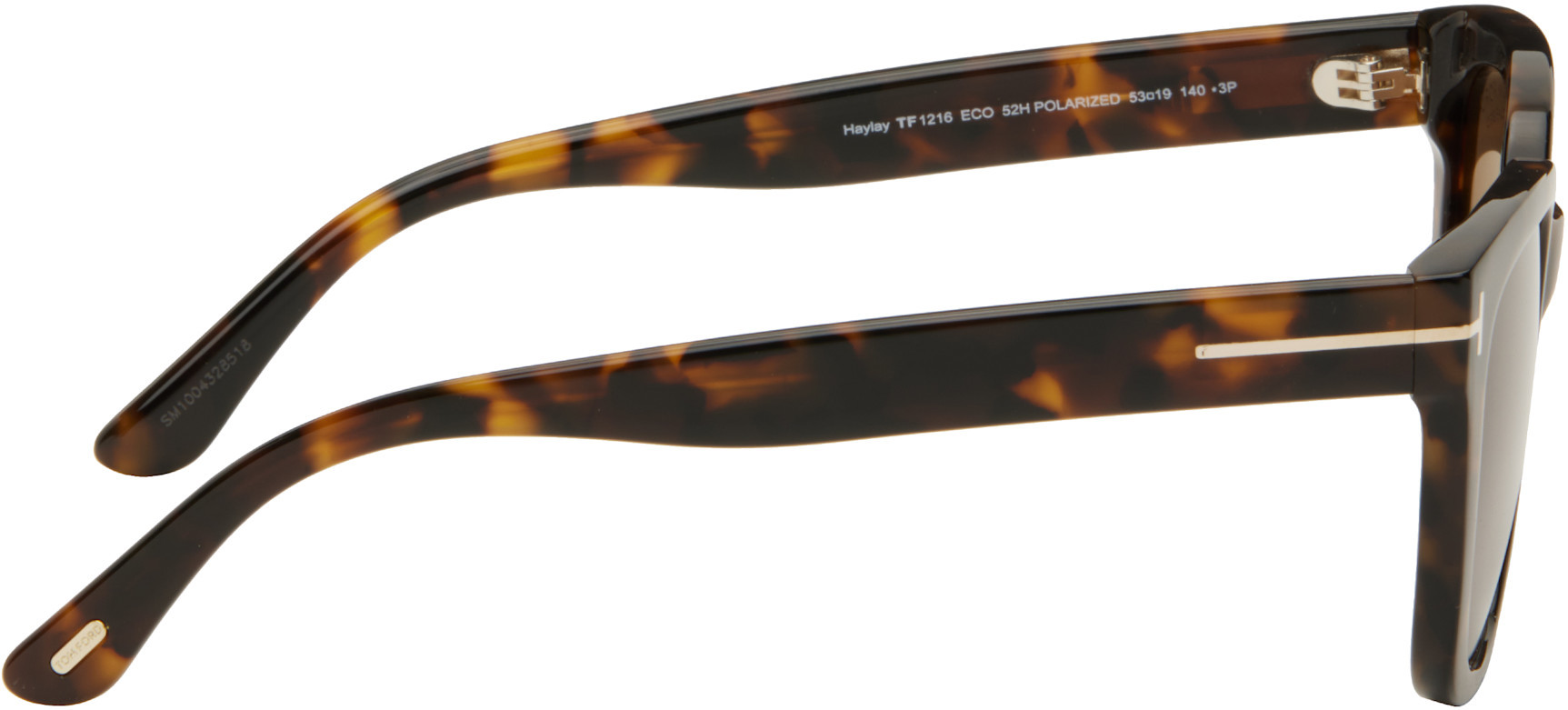 Tom Ford Brown Haylay Sunglasses In Brown