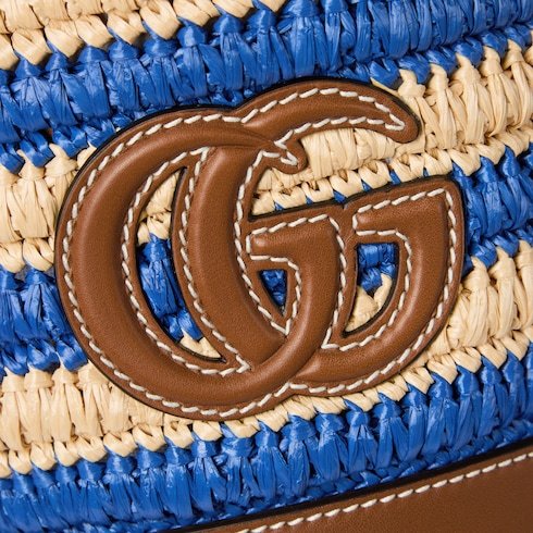 Gucci Woven Mini Bucket Bag