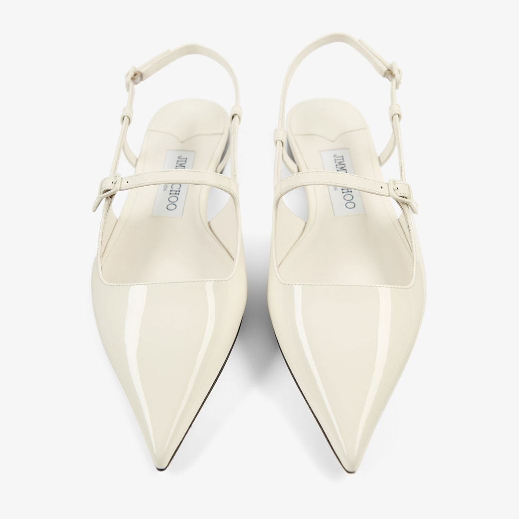 Jimmy Choo Didi Ballet Flats In White