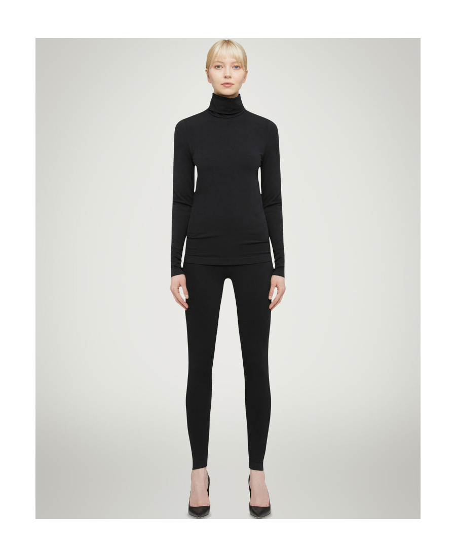 Wolford High-necked Pullover In Black