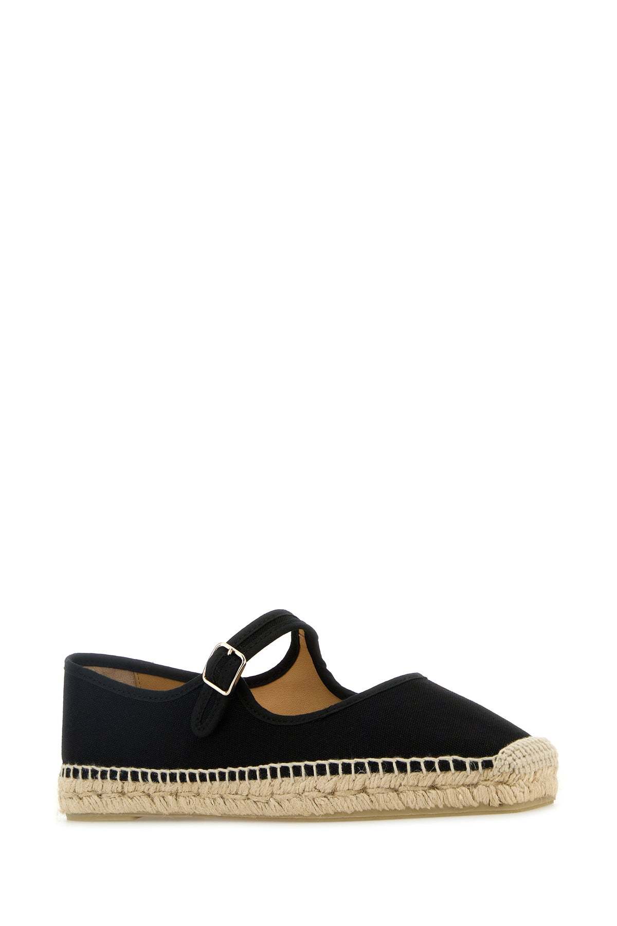 Castaã±er Castañer Padua Round Toe Espadrilles In Black