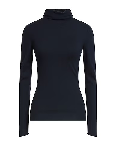 Maxco. Solid Color Turtleneck Knit Sweater In Black