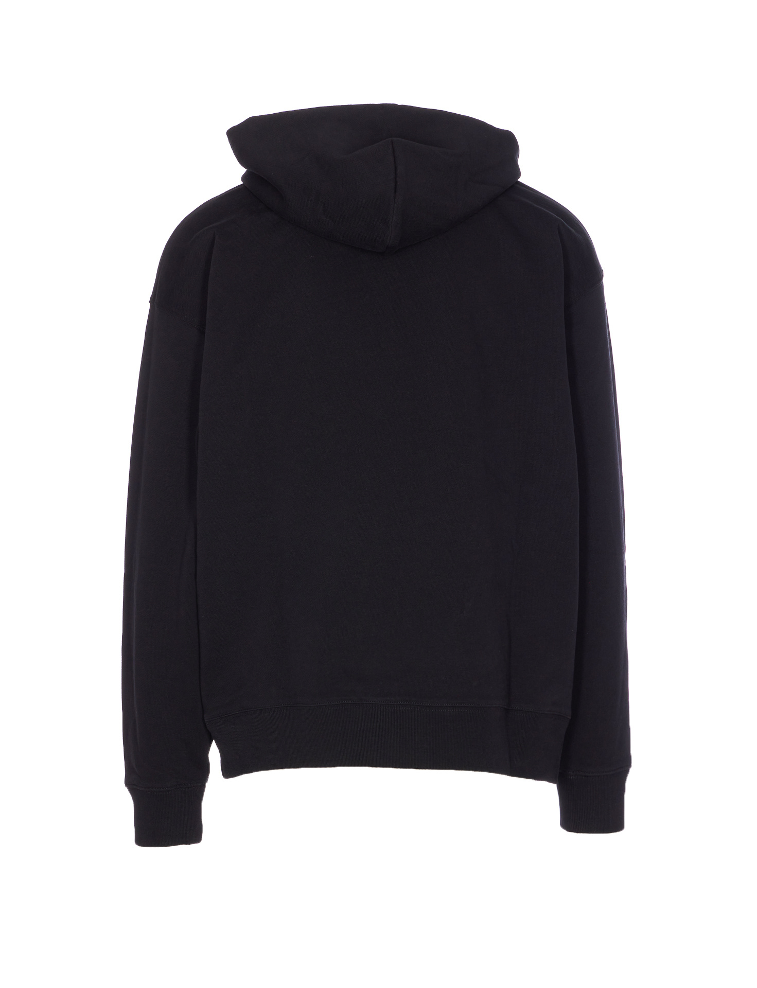 Off-white Skate Hoodie With Drawstring And Kangaroo Pocket In Black