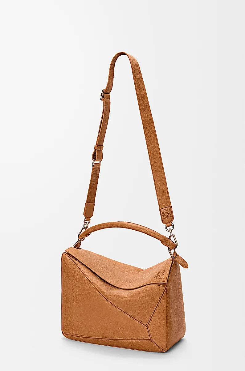 Loewe Large Puzzle Leather Tote Bag