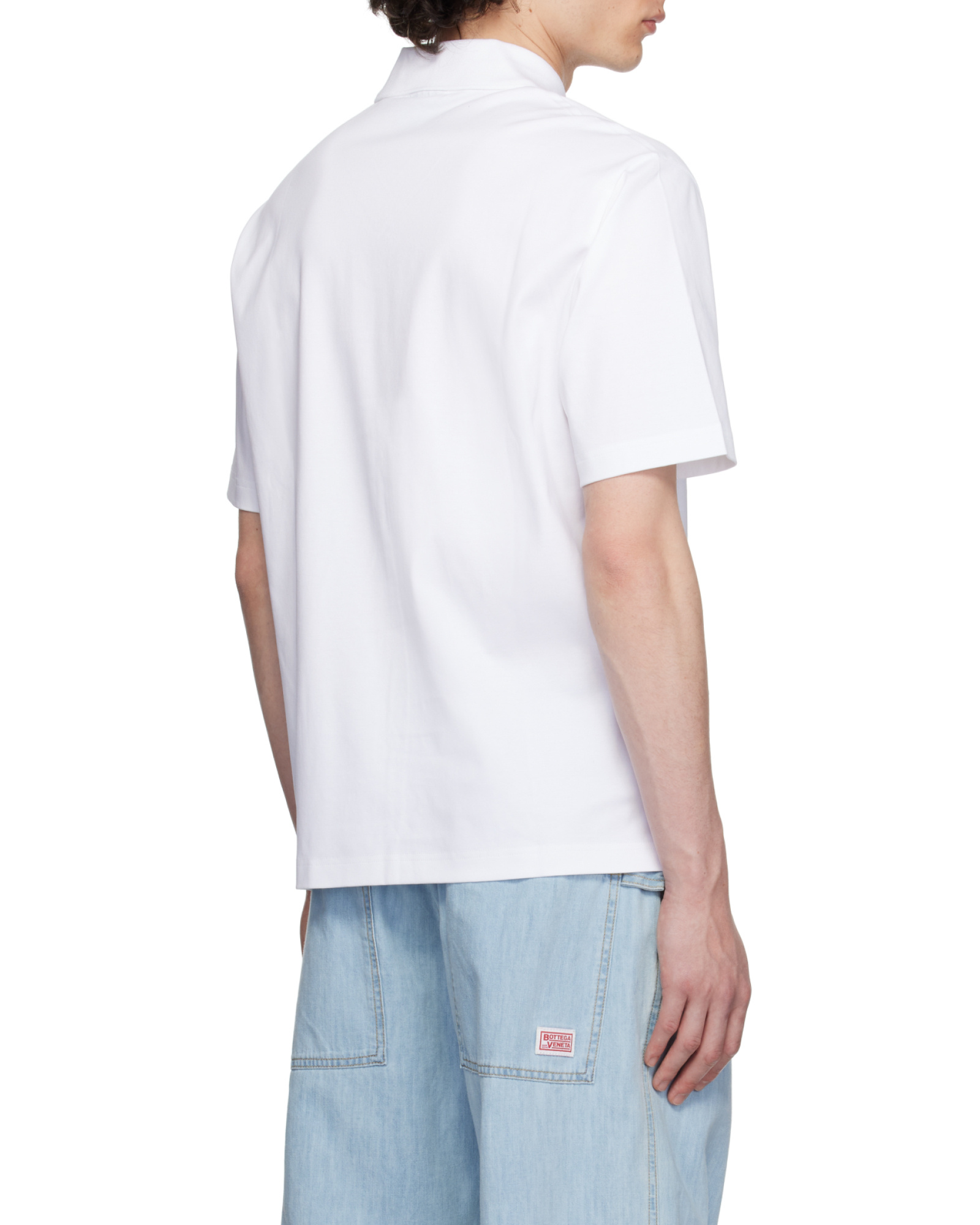 Mackage Short-sleeved Polo Shirt In White