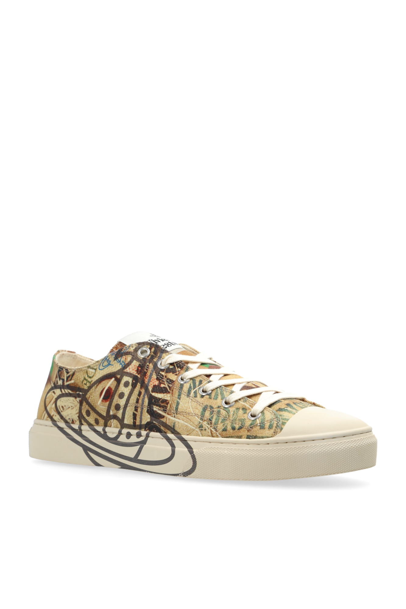 VIVIENNE WESTWOOD LACE-UP LOW-CUT SNEAKERS 