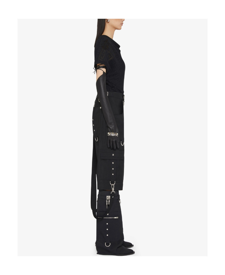Givenchy 4g Jacquard T-shirt In Black