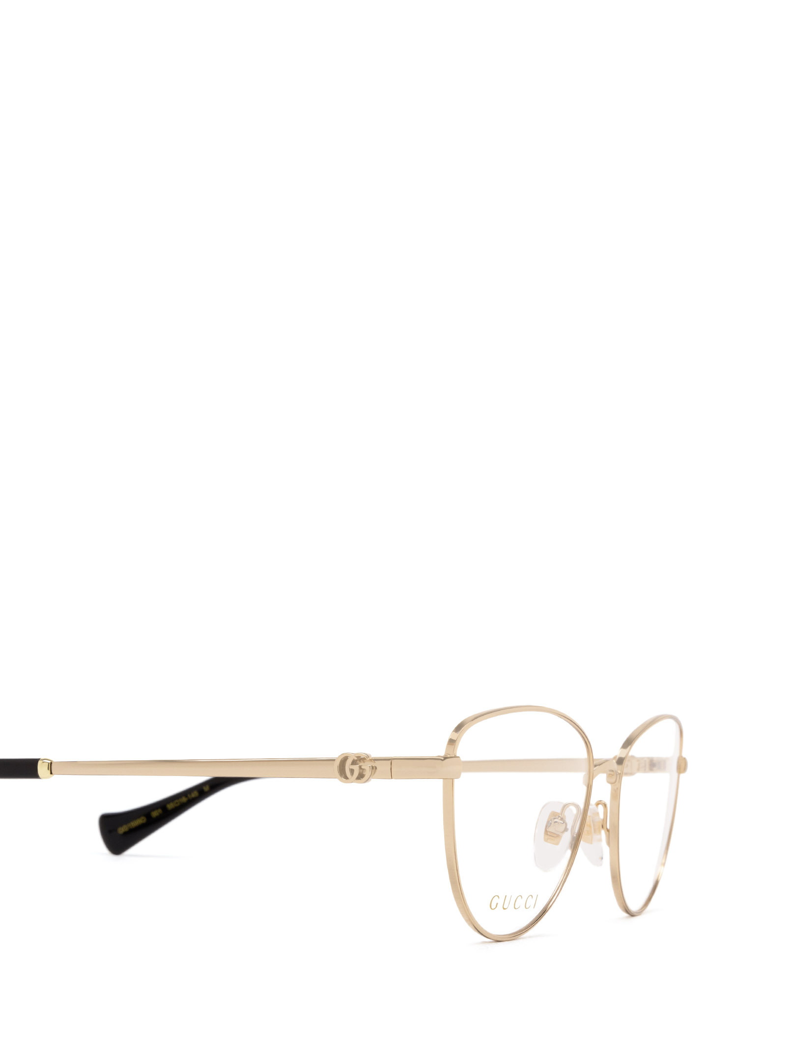 Gucci Double-g Cat-eye-frame Glasses In Nude
