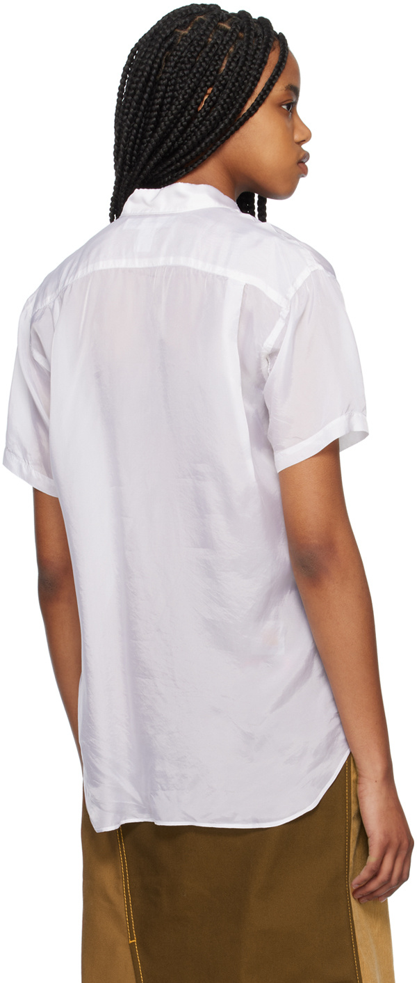 COMME DES GARÇONS LAPEL SHORT-SLEEVED SHIRT 