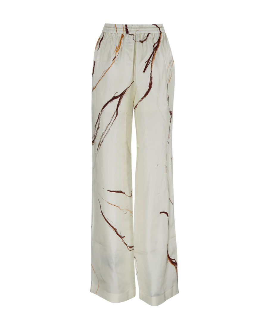 Nanushka Drawstring Wide-leg Trousers In Nude