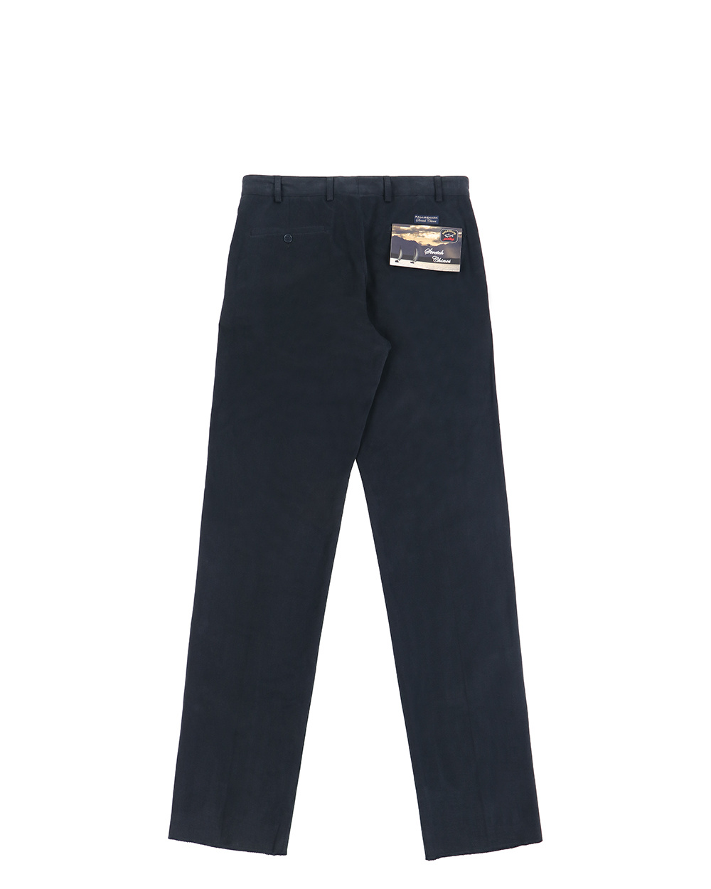 Paul & Shark Straight Casual Pants In Black