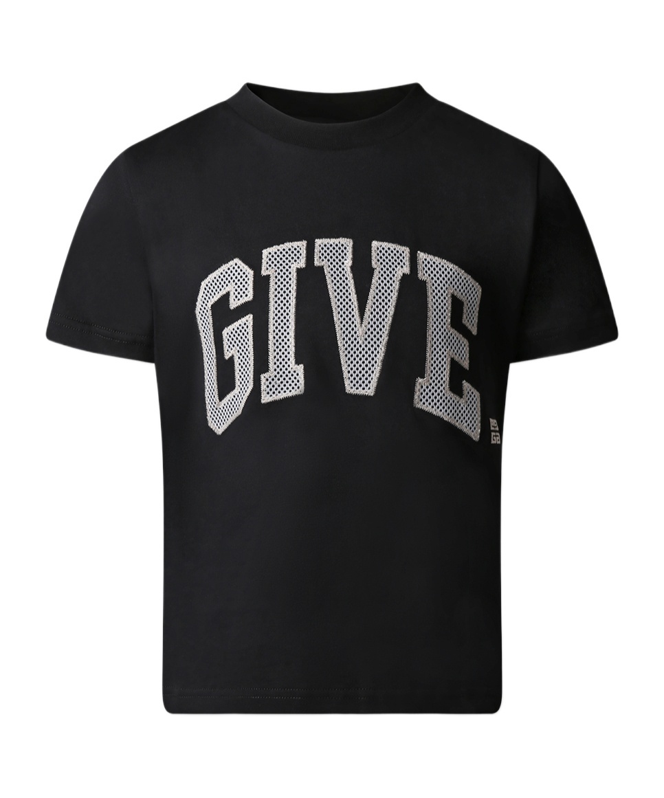 Givenchy Logo-appliquéd T-shirt In Black
