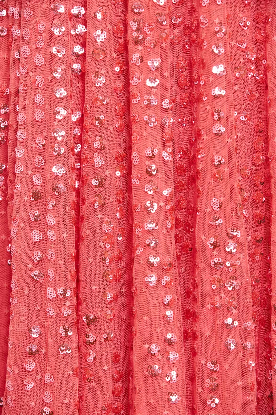 Needle & Thread Raindrop Sequins-embellished Gown In Pink