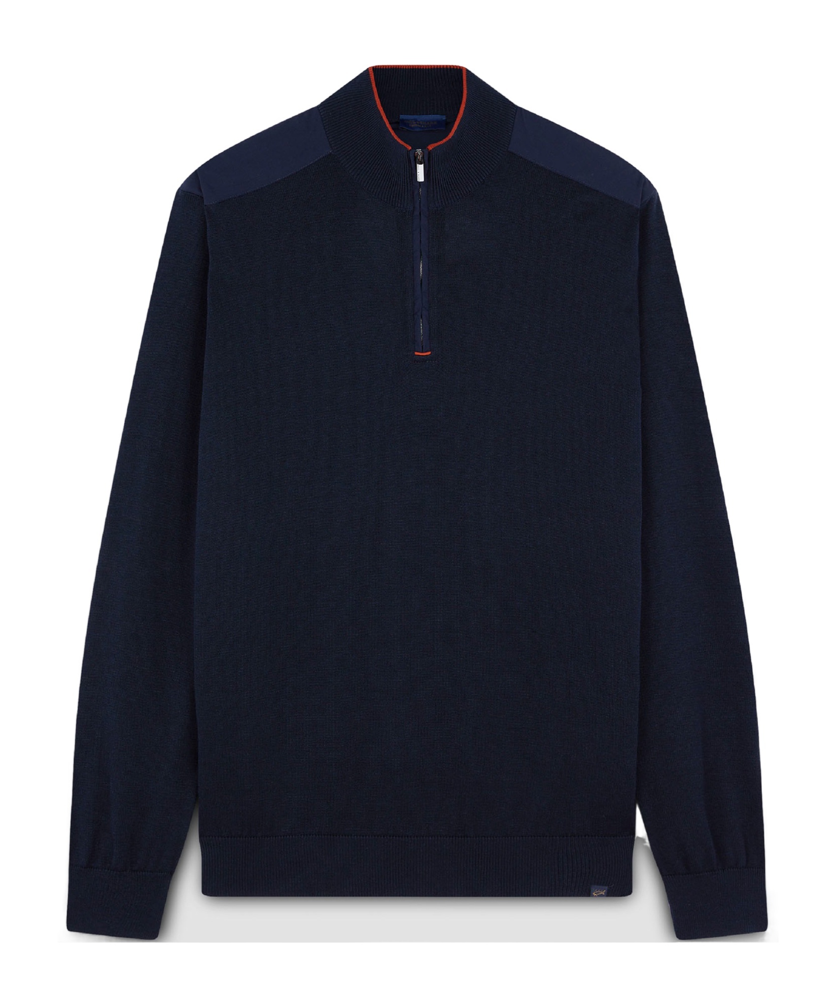 Paul & Shark Long-sleeved Sweater In Black