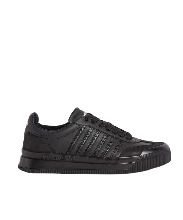 Shop Dsquared2 Lace-up Low-cut Skate Shoes In Black