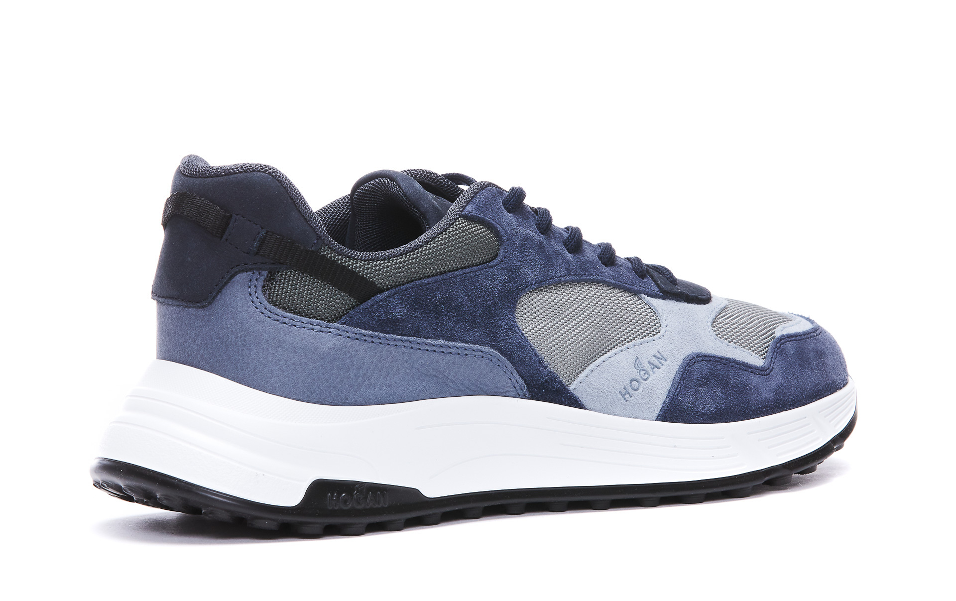 Hogan Hyperlight Colour-block Sneakers In Blue